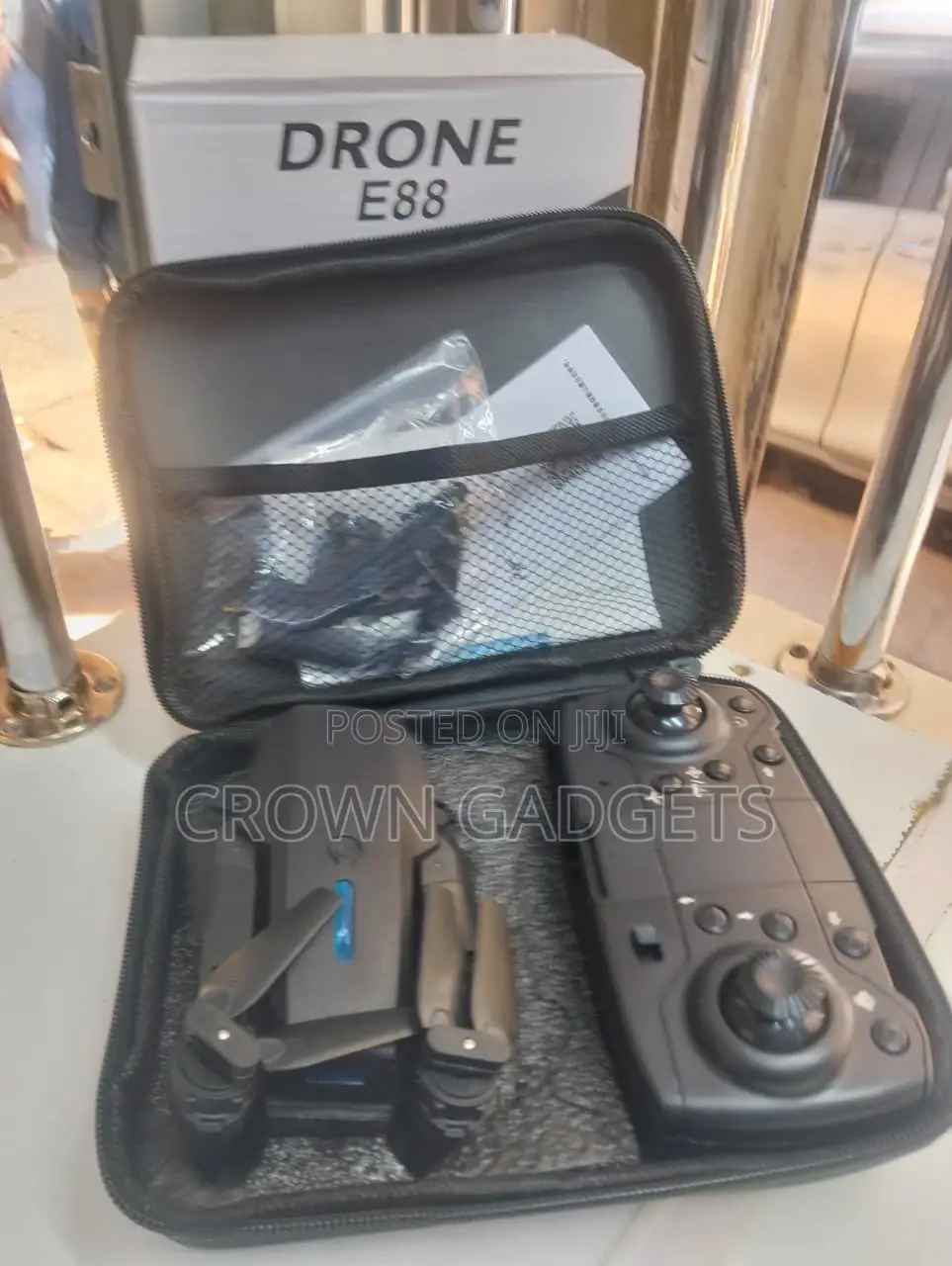 E88 Wifi FPV Drone With Altitude Hold One Key Return