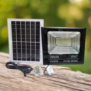 Ip67 Water Proof High Power 200 Watts Outdoor Solar Flood Light