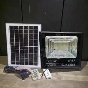 200w Solar Flood Light Ip67 Water Proof Rating Compound Lighting