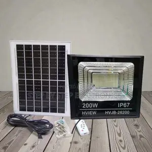Dusk to Dawn High Power 200 Watts Ip67 Solar Flood Light Home Security