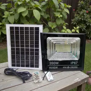 Waterproof Casing 200w Watts Ip67 Dusk to Dawn Led Solar Flood Light