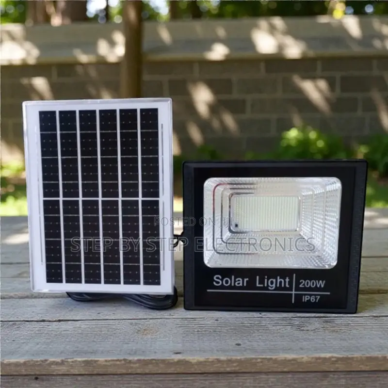 High Brightness 200w Watts Ip67 High Power Led Solar Flood Light