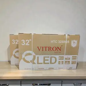 Modern Frameless Look Vitron 32 Inch Qled Smart Android Led Tv