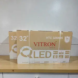 Built in Decoder Vitron 32 Inch Qled Smart Android Led Tv