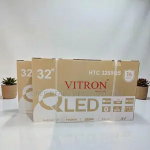 Youtube and Netflix Support Vitron 32 Inch Qled Smart Android Led Tv
