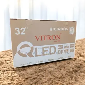 Wifi Bluetooth Enabled Vitron 32 Inch Qled Smart Android Led Tv