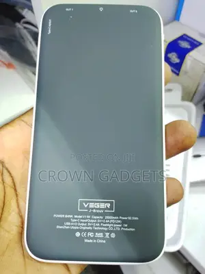 Veger V11w 25000mah Power Bank Fast Charging Type-C