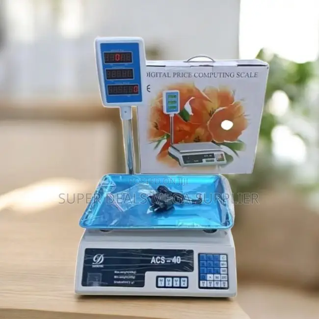 Stable Performance Long Lasting Acs 40 Upto 40kgs Digital Weigh Scale