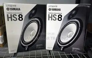 Yamaha Hs8 8", Bi-Amplified Nearfield Studio Monitor Speakers 120w