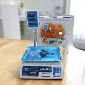 Inbuilt Rechargeable Battery Acs 40 Upto 40kgs Digital Weighing Scale