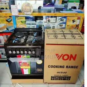 60*60 Von Cooker 3 Gas + 1 Electric Standing Cooker