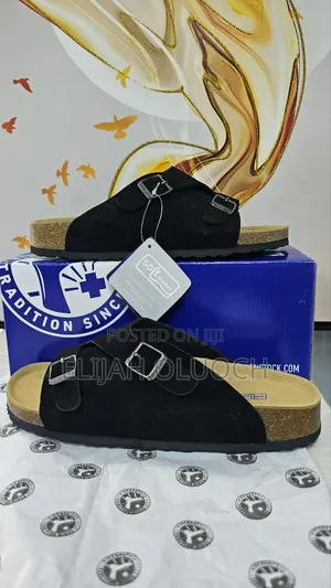 Original Boxed Birkenstock Zurich Suede - Black
Quality