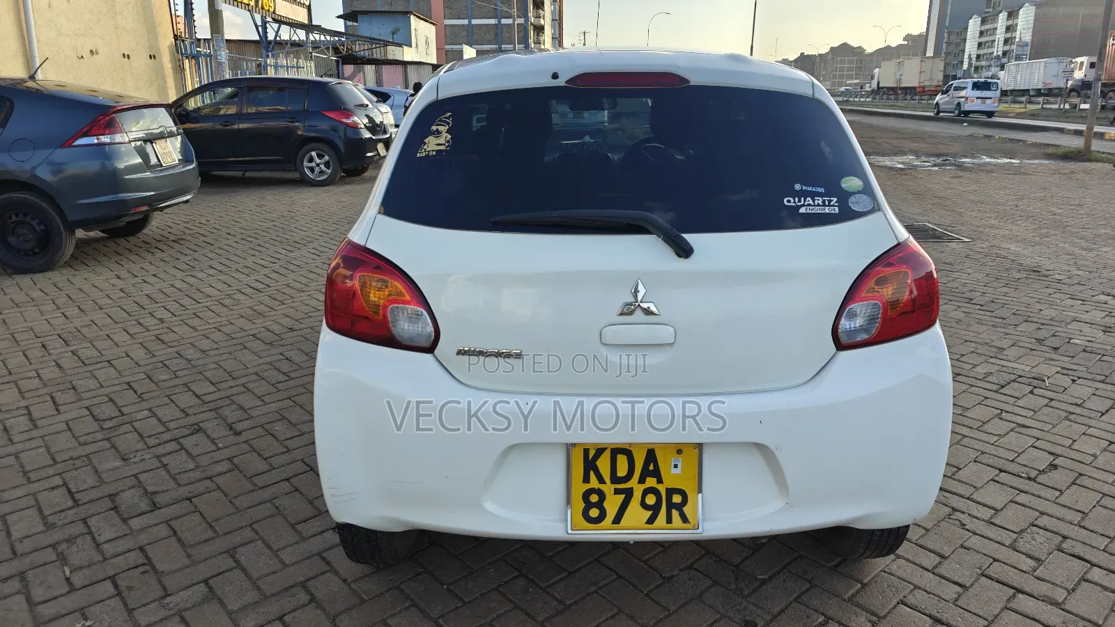 Mitsubishi Mirage 2014 White