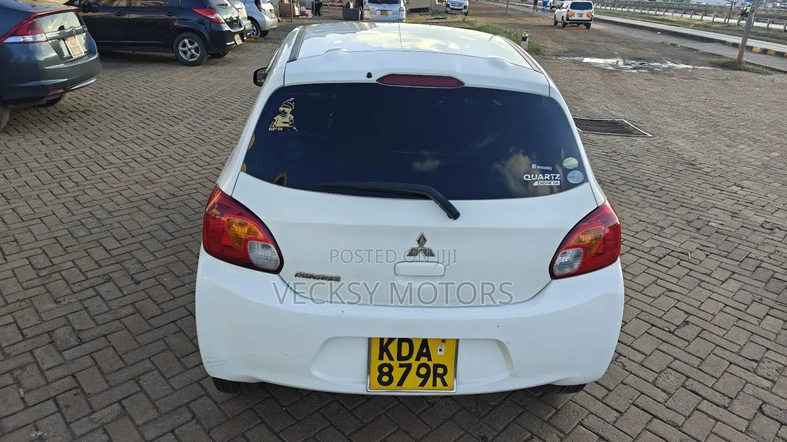 Mitsubishi Mirage 2014 White