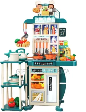 95cms 73pcs Kitchen Play Set With Light Sound And Running Water