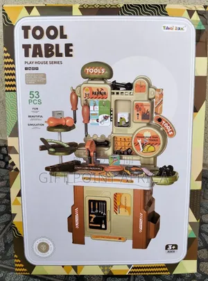 53pcs Kids Tool Table Play House For Kids
