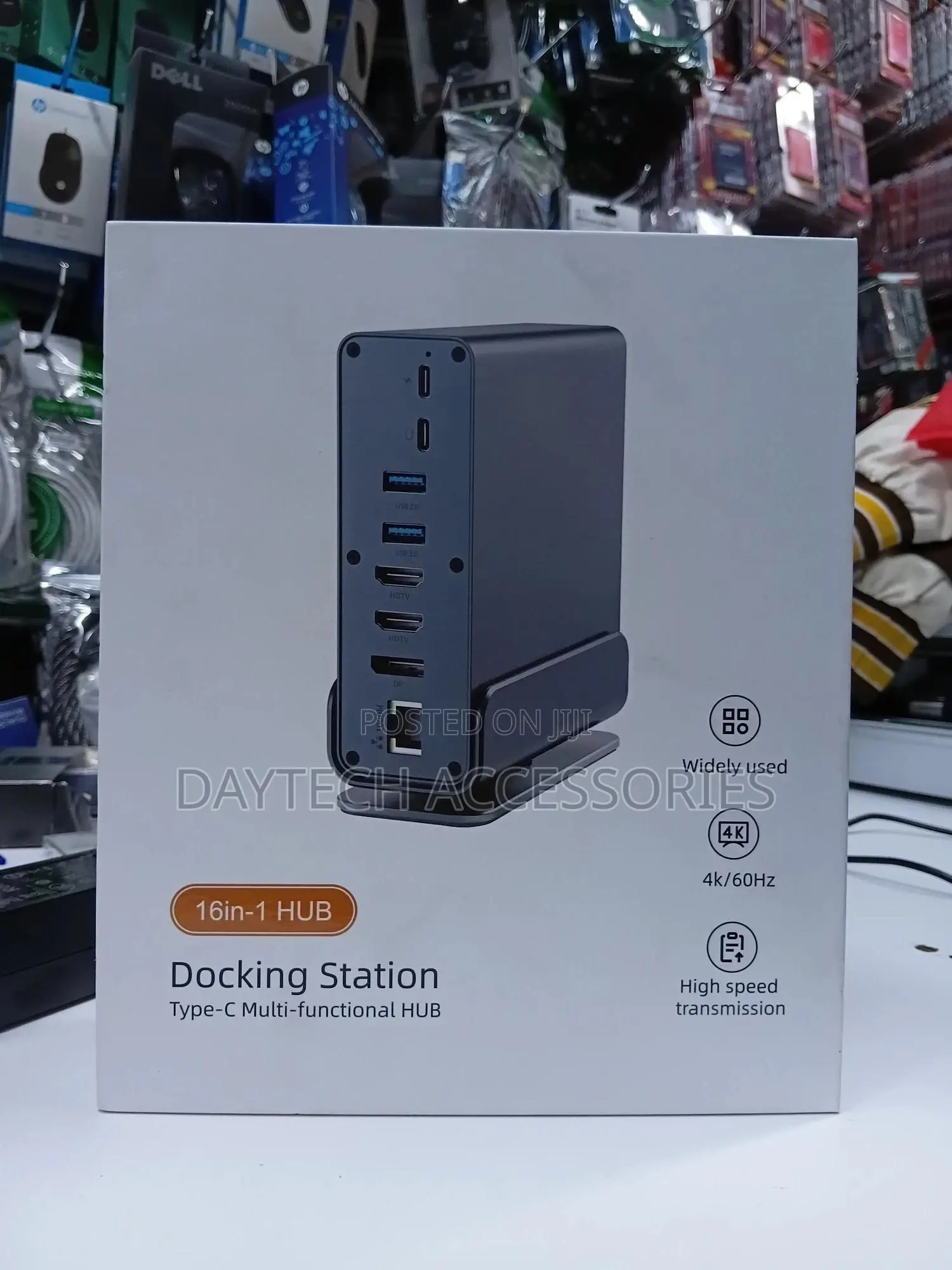 16-in-1 Usb C Docking Station With Dual Hdmi