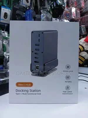 16-in-1 Usb C Docking Station With Dual Hdmi
