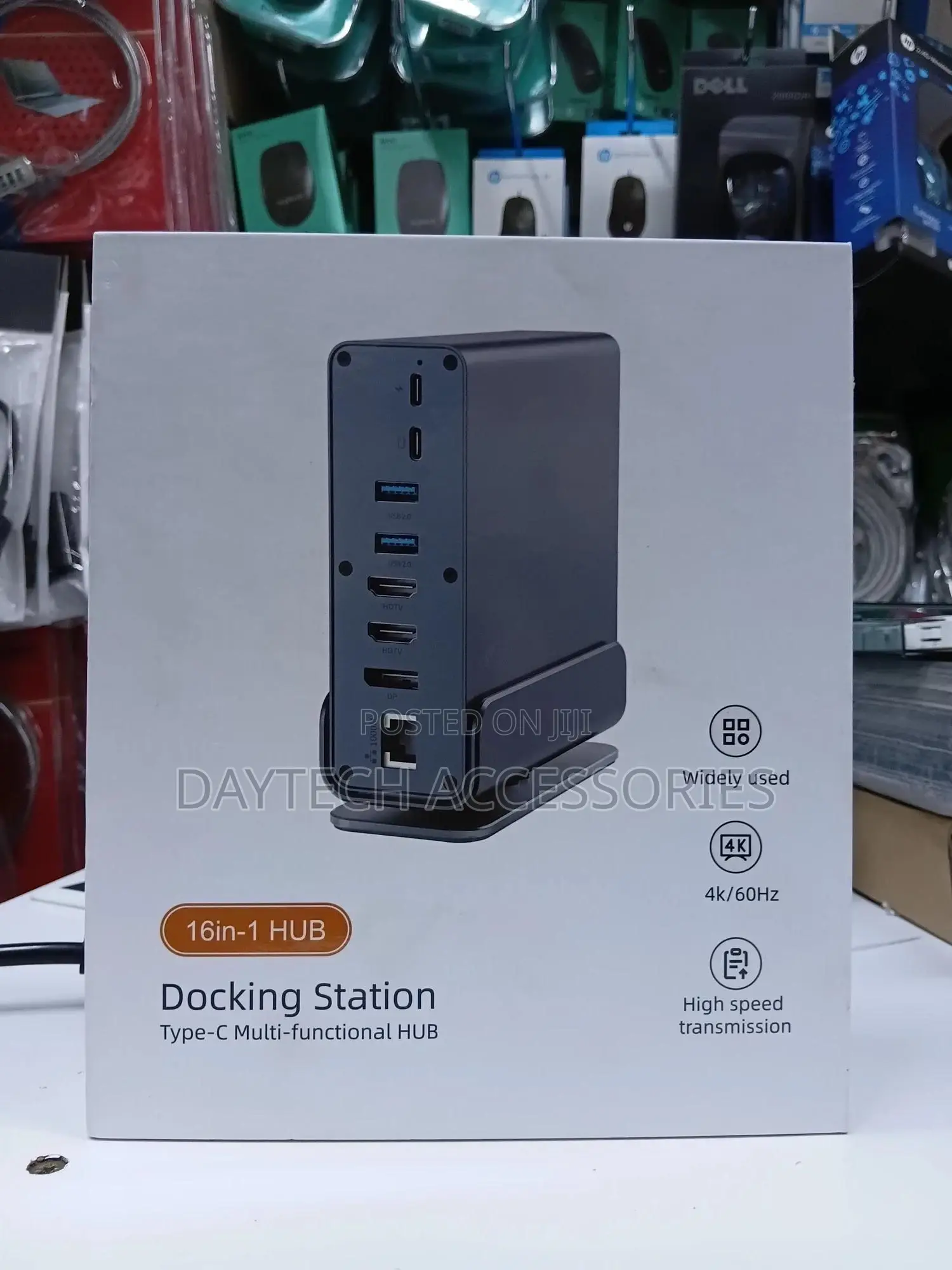 16-in-1 Usb C Docking Station With Dual Hdmi