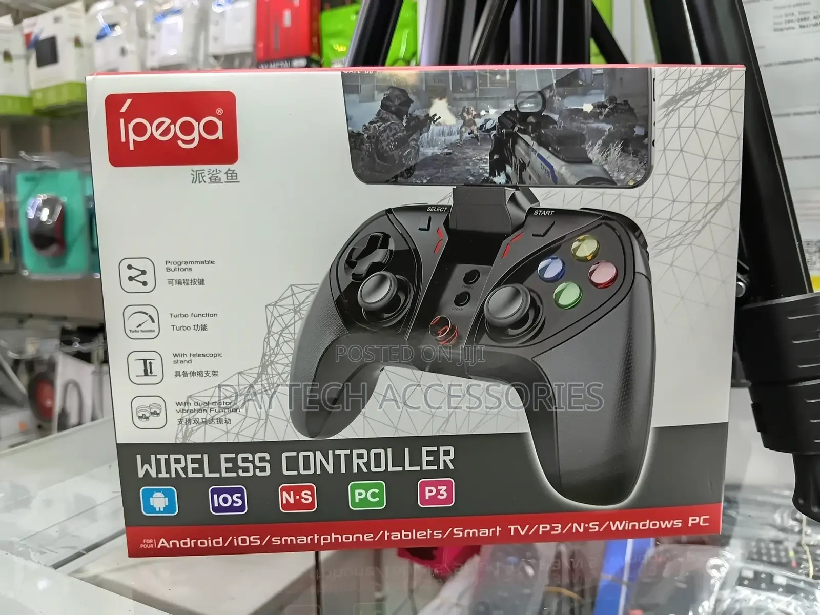 Ipega Pg-9233 Wireless Bluetooth Game Controller for Android/Ios/Pc