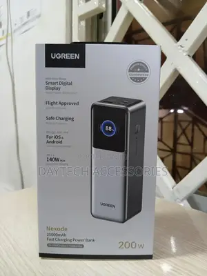 This Is the Ugreen Nexode 25000mah 200w Fast Charging Power Bank.