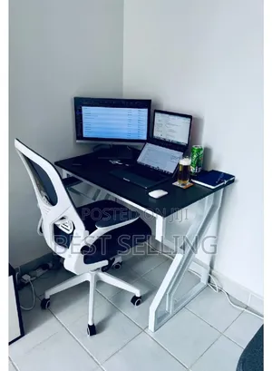 Well Matched Office Chair and Table