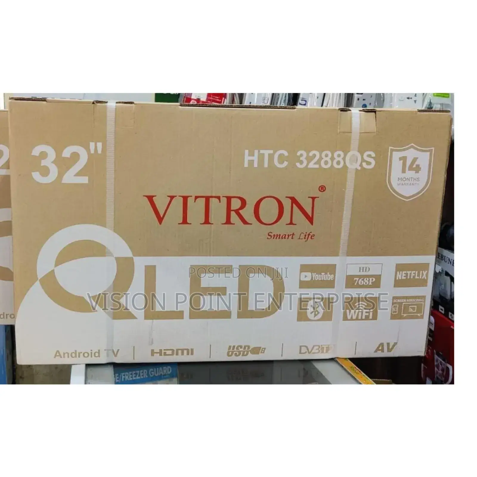 Vitron 32" Qled Smart Android