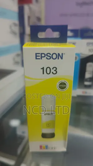 Epson Ecotank Ink Bottle 103 Yl Yellow