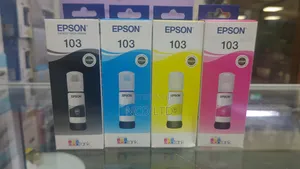 Epson Ecotank Ink Bottle 103cy Cyan for 3111,3150 ,3210,3250