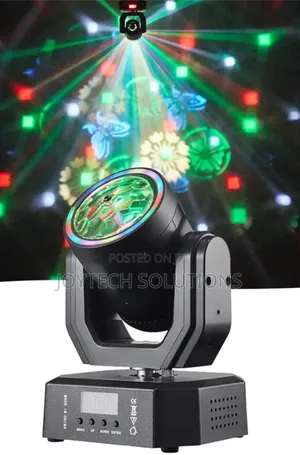 Haed Light With Laser Beam Light Colourful