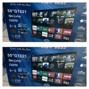Goldentech 50inch Smart Android, Youtube, Netflix,Led Frameless Tv