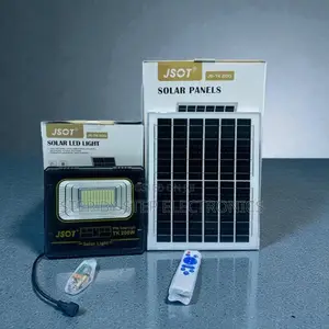 Inbuilt Battery Ip66 200w Watts High Power Led Solar Flood Light