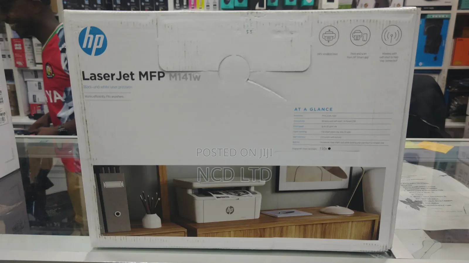 Hp Laserjet MFP M141w Printer (7md74a)