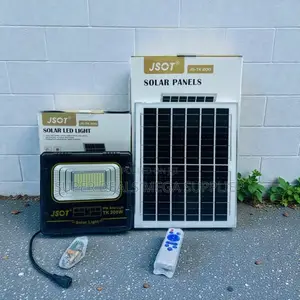 Large Battery Ip66 Dusk to Dawn 200w High Power Led Solar Flood Light