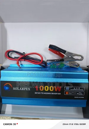 Solar Inverter 1000watts, 12v