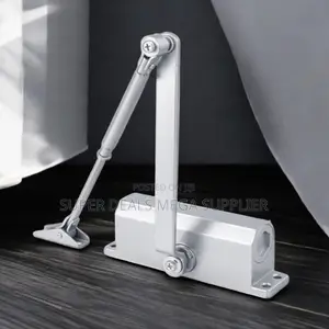 Automatic Door Closing Device With Adjustable Speed and Tension