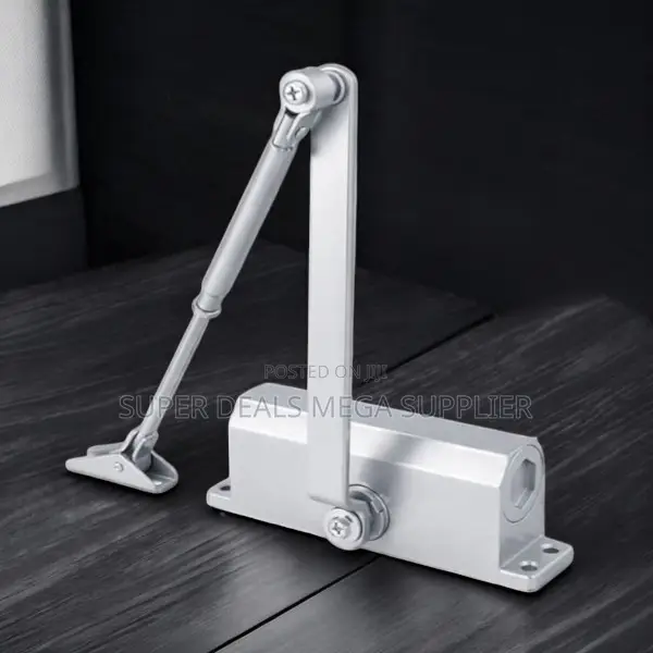 Universal Automatic Door Closer With Adjustable Closing Mechanism