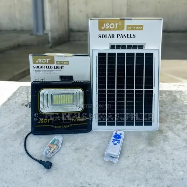 Energy Saving Automatic 200 Watts High Power Led Solar Flood Light