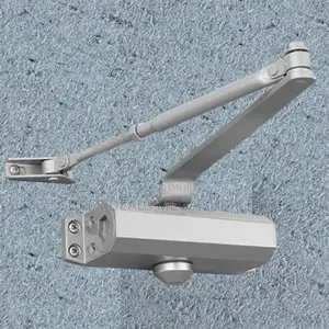 Automatic Adjustable Door Closer System for Hands Free Door Closing