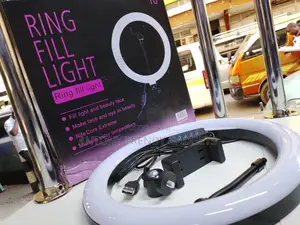 10-inch Usb Led Ring Light Kit With Stand For Content Creators