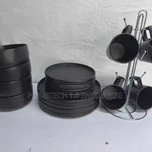 All Black Dinner Set 16pcs