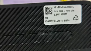 Hp Elitedesk 800 G5 SFF Intel Core I7 9500 3.0ghz 8gb Ram 500gb HDD