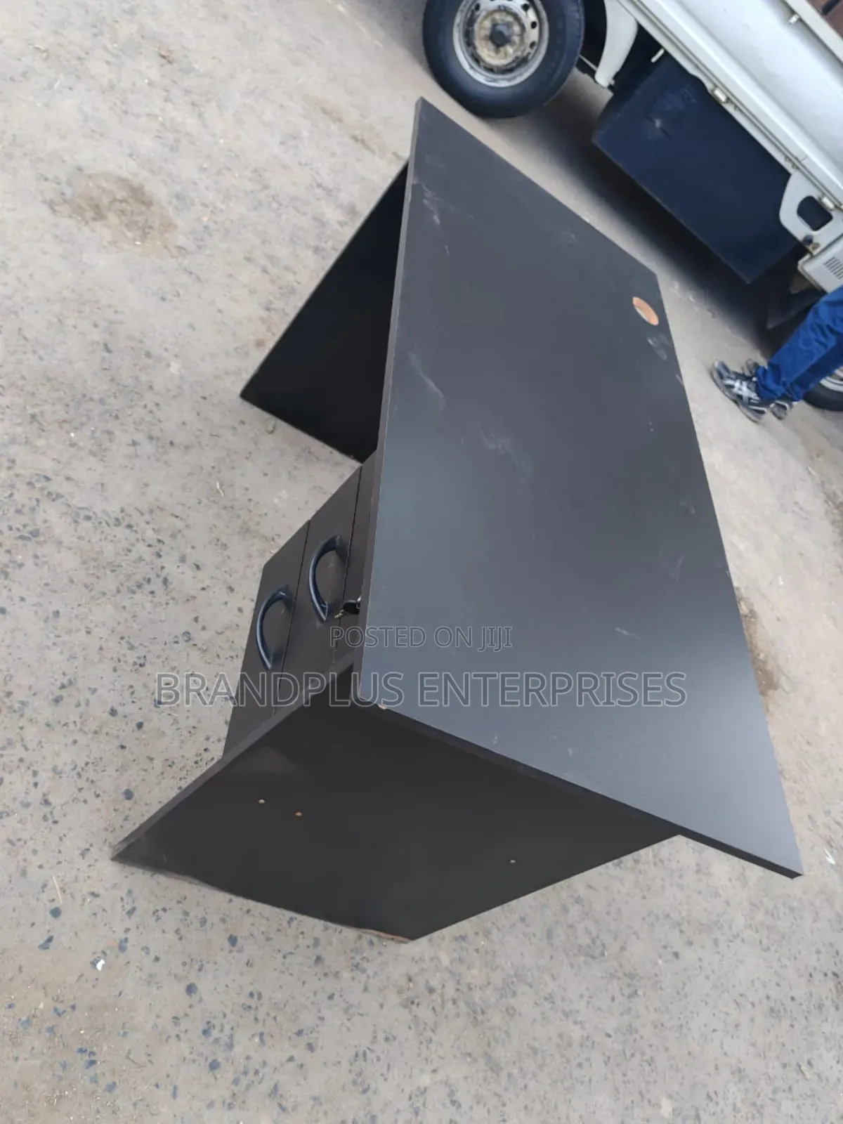 Black Office Desk