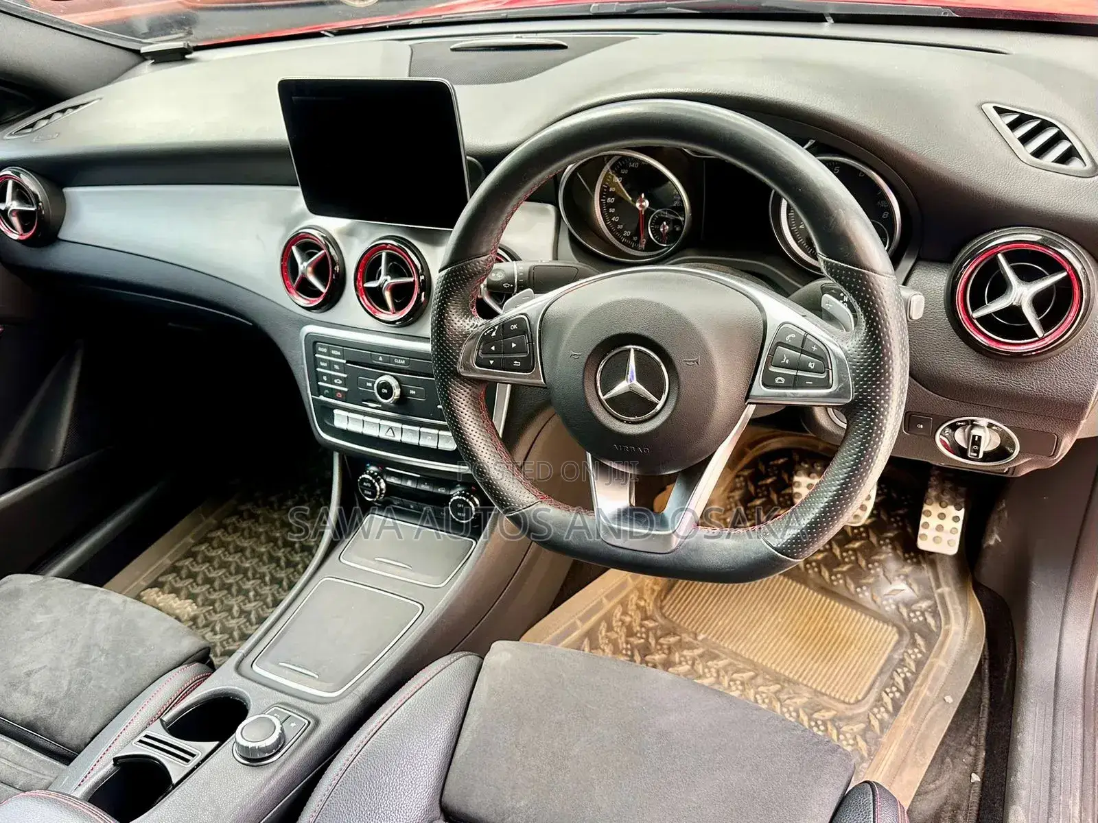 Mercedes-Benz CLA-Class 2017 Red