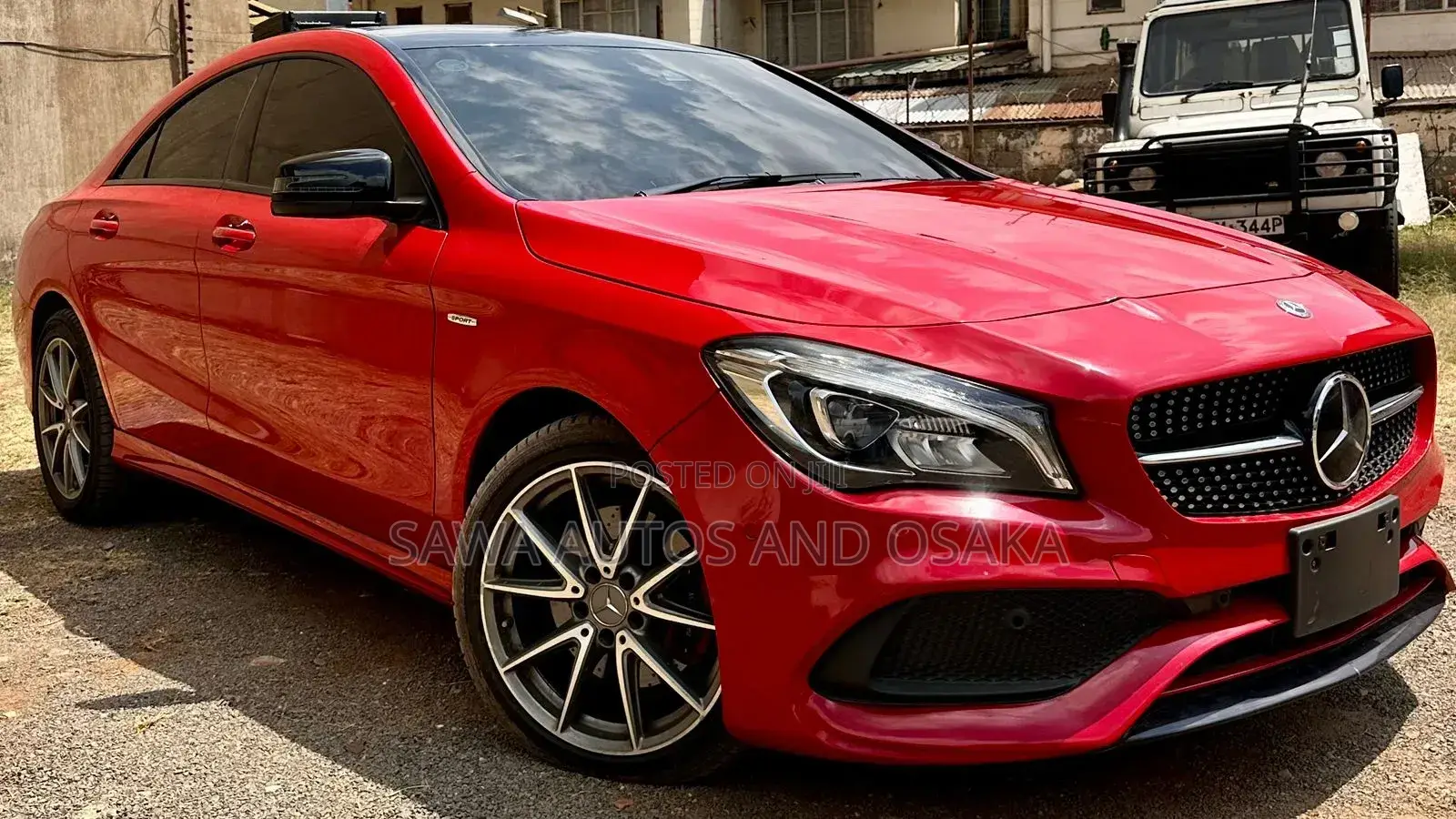 Mercedes-Benz CLA-Class 2017 Red
