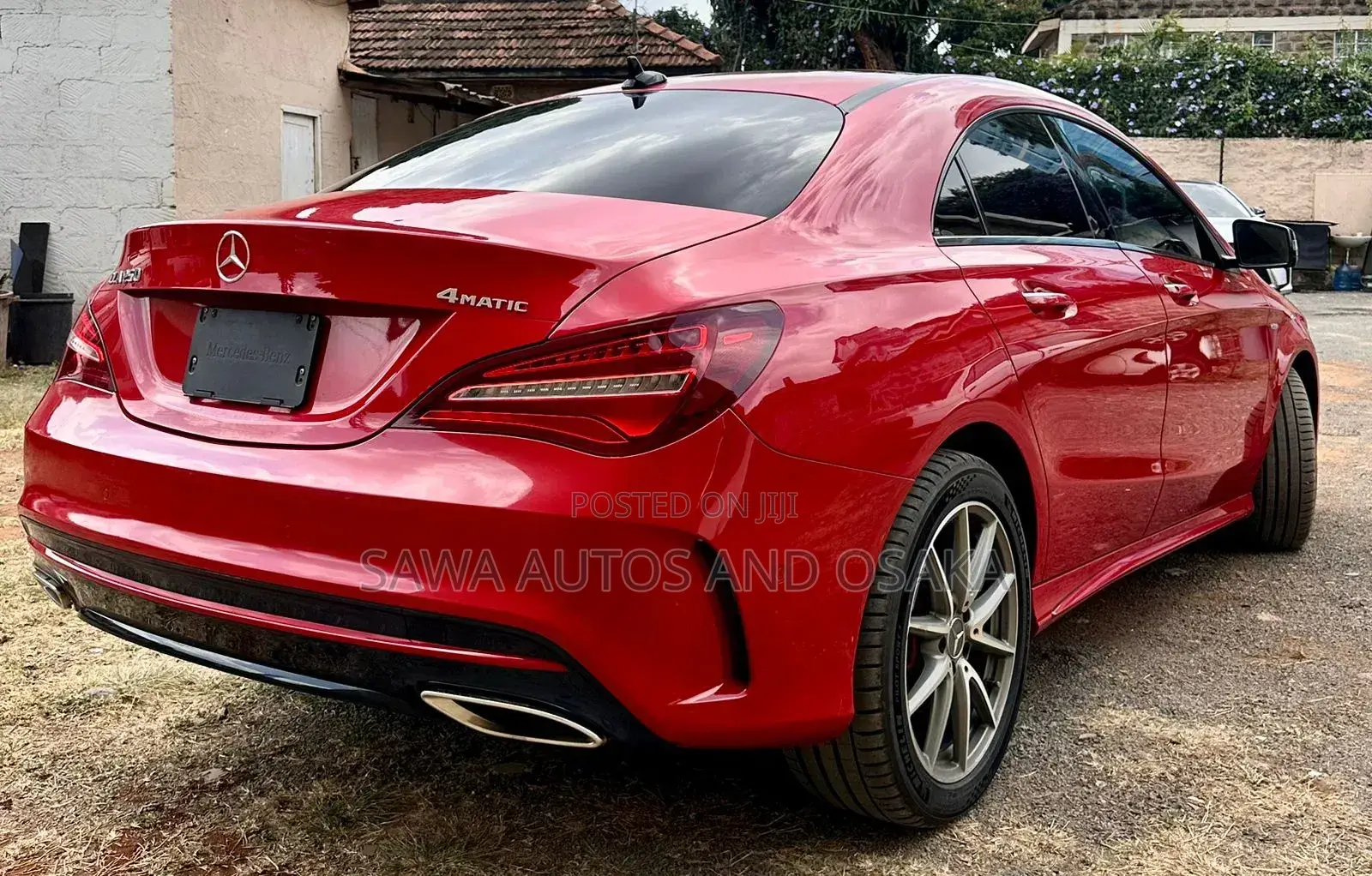 Mercedes-Benz CLA-Class 2017 Red