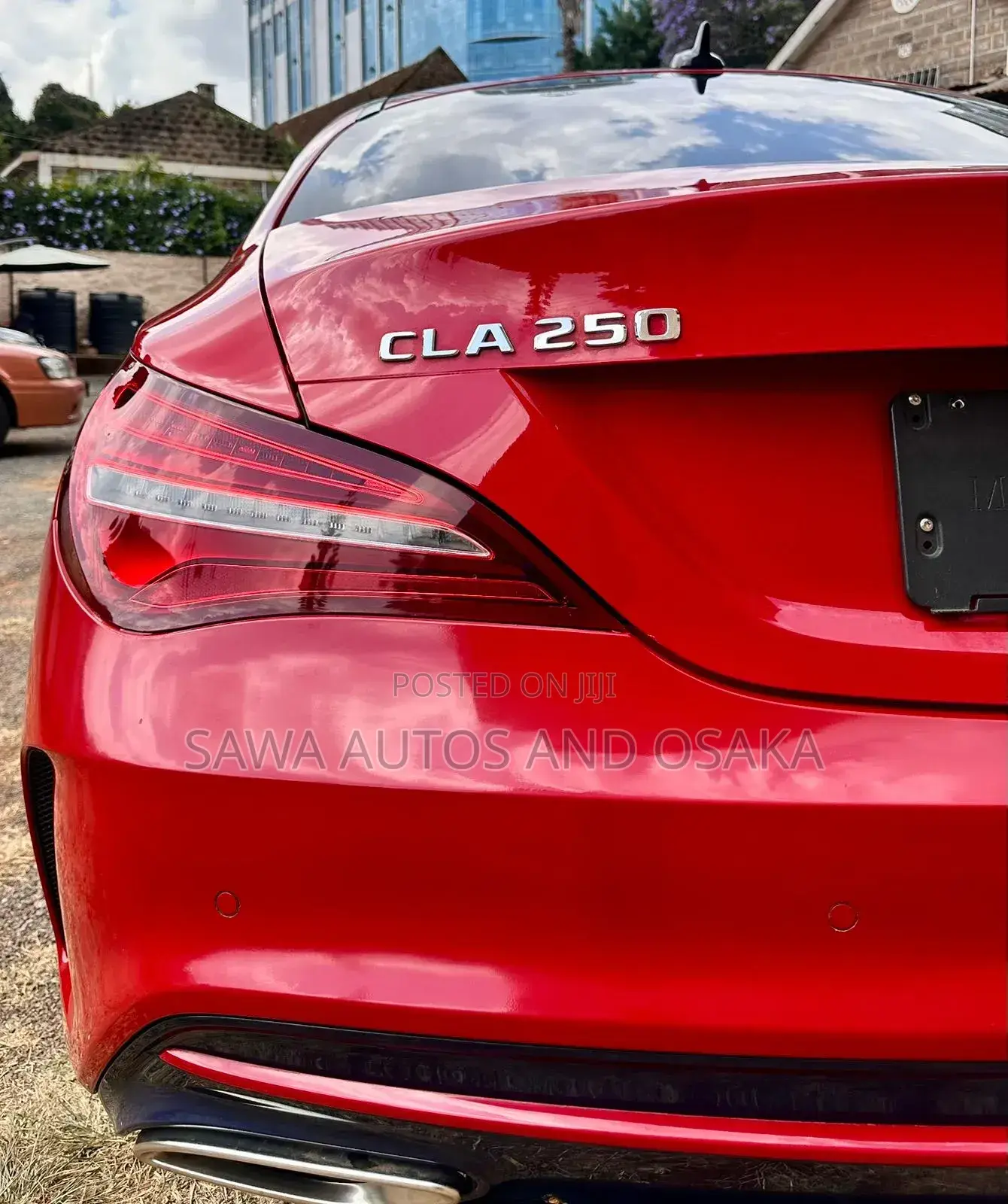 Mercedes-Benz CLA-Class 2017 Red