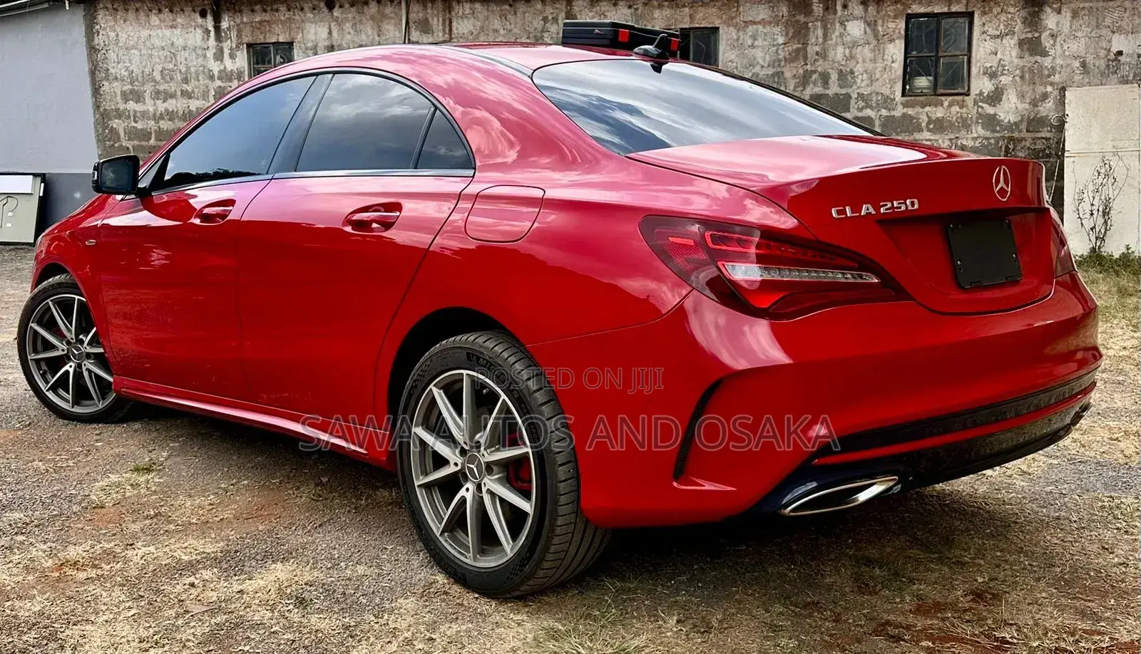 Mercedes-Benz CLA-Class 2017 Red
