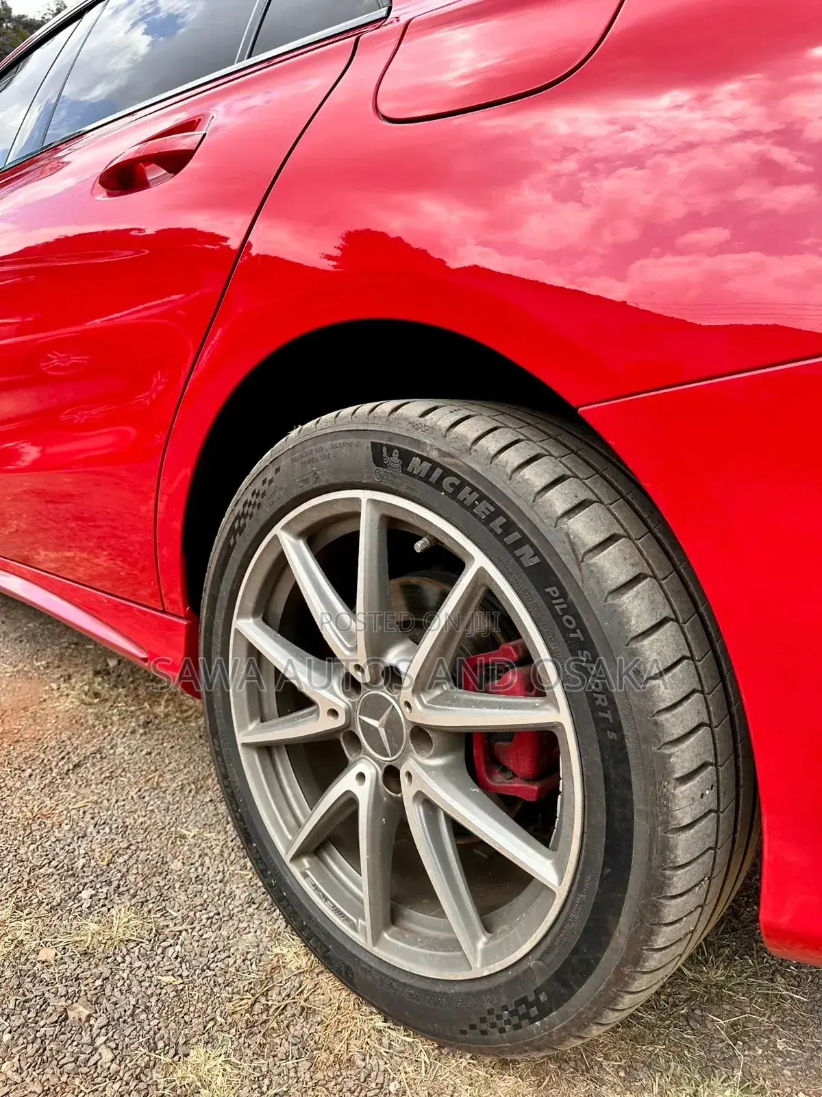 Mercedes-Benz CLA-Class 2017 Red