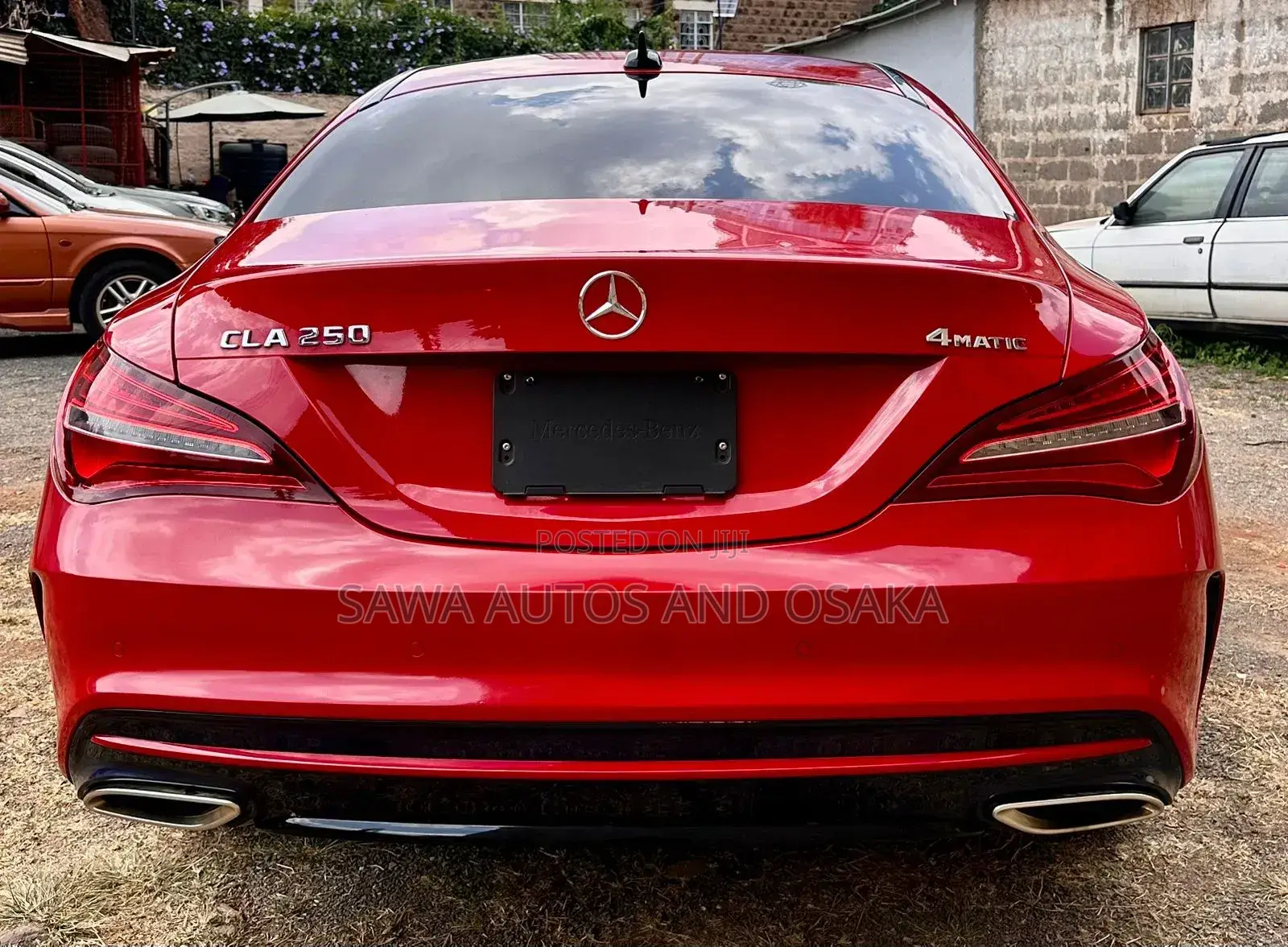 Mercedes-Benz CLA-Class 2017 Red